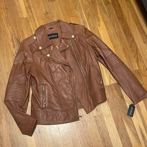 BNWT Guess Leather Jacket